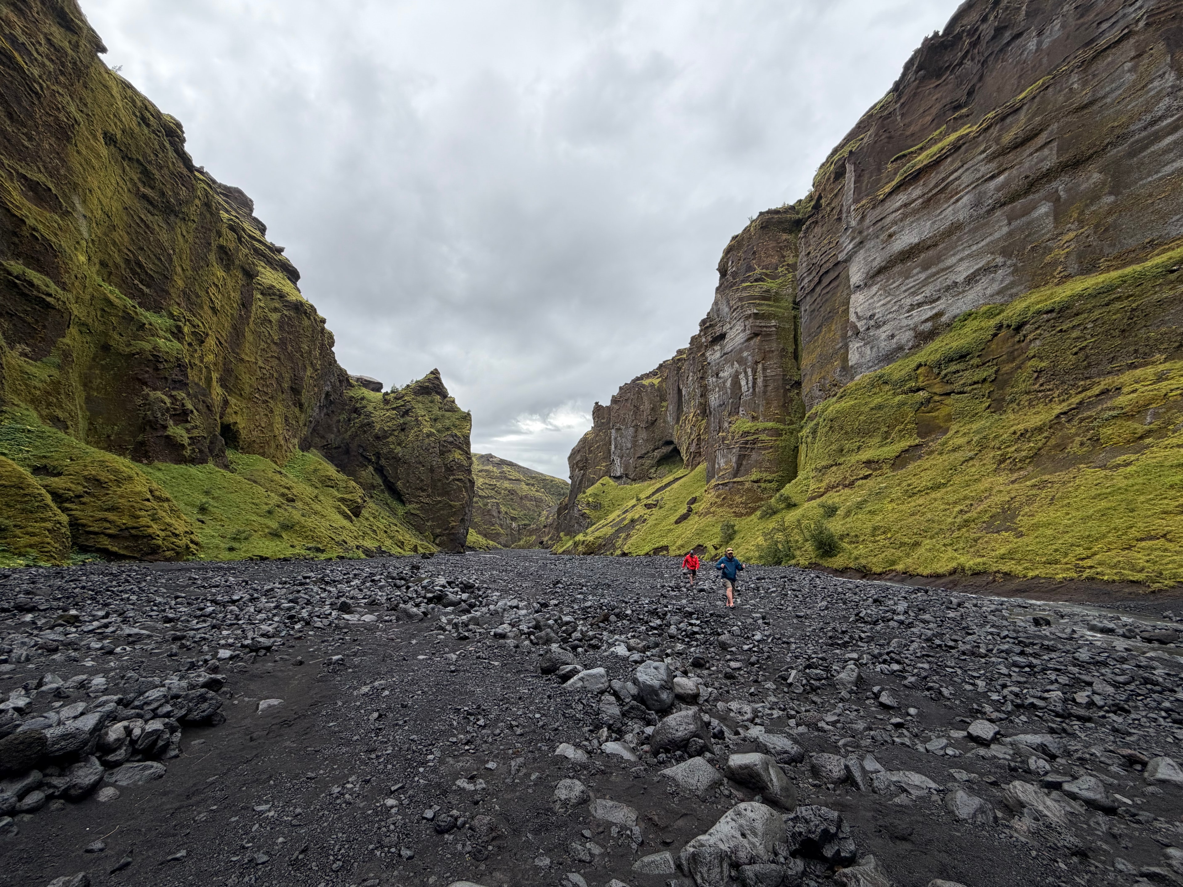 Iceland — dormant volcano ridge views