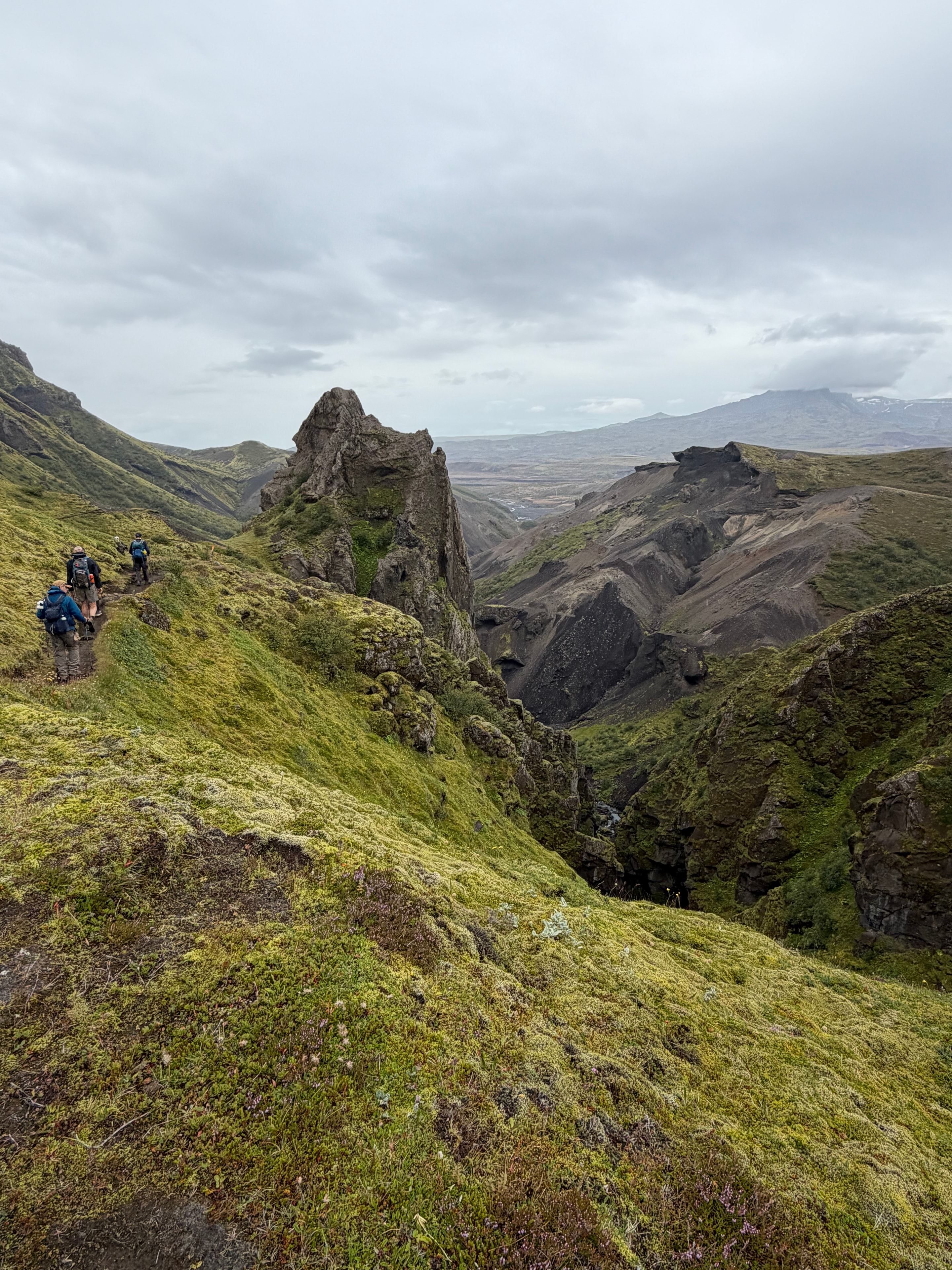 Iceland — distant glacier views from the highlands