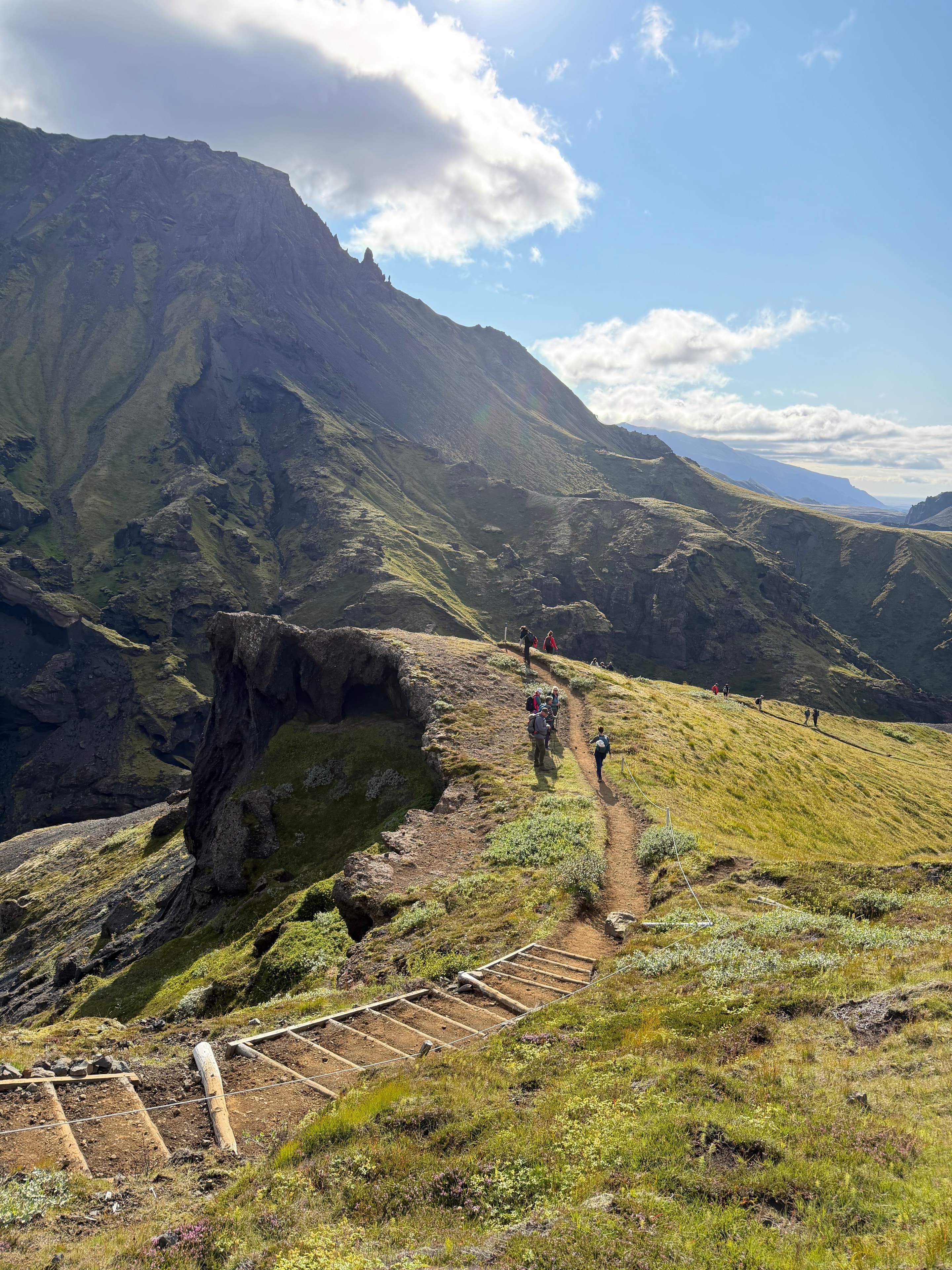 Iceland — mountain trail day hike